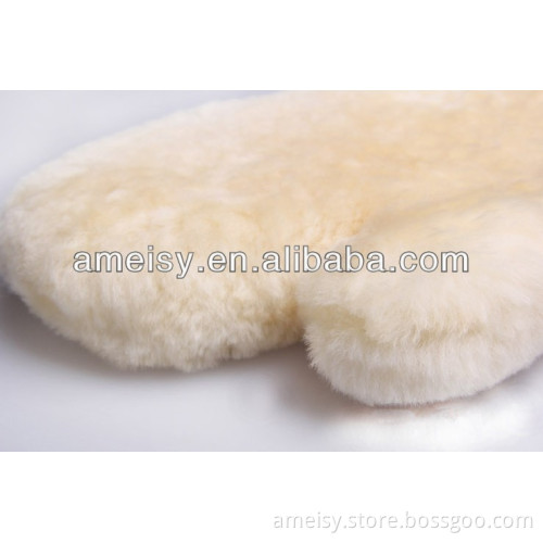 Genuine Sheepskin Wool Car Boat RV No Scratch Lamb Wash Mit